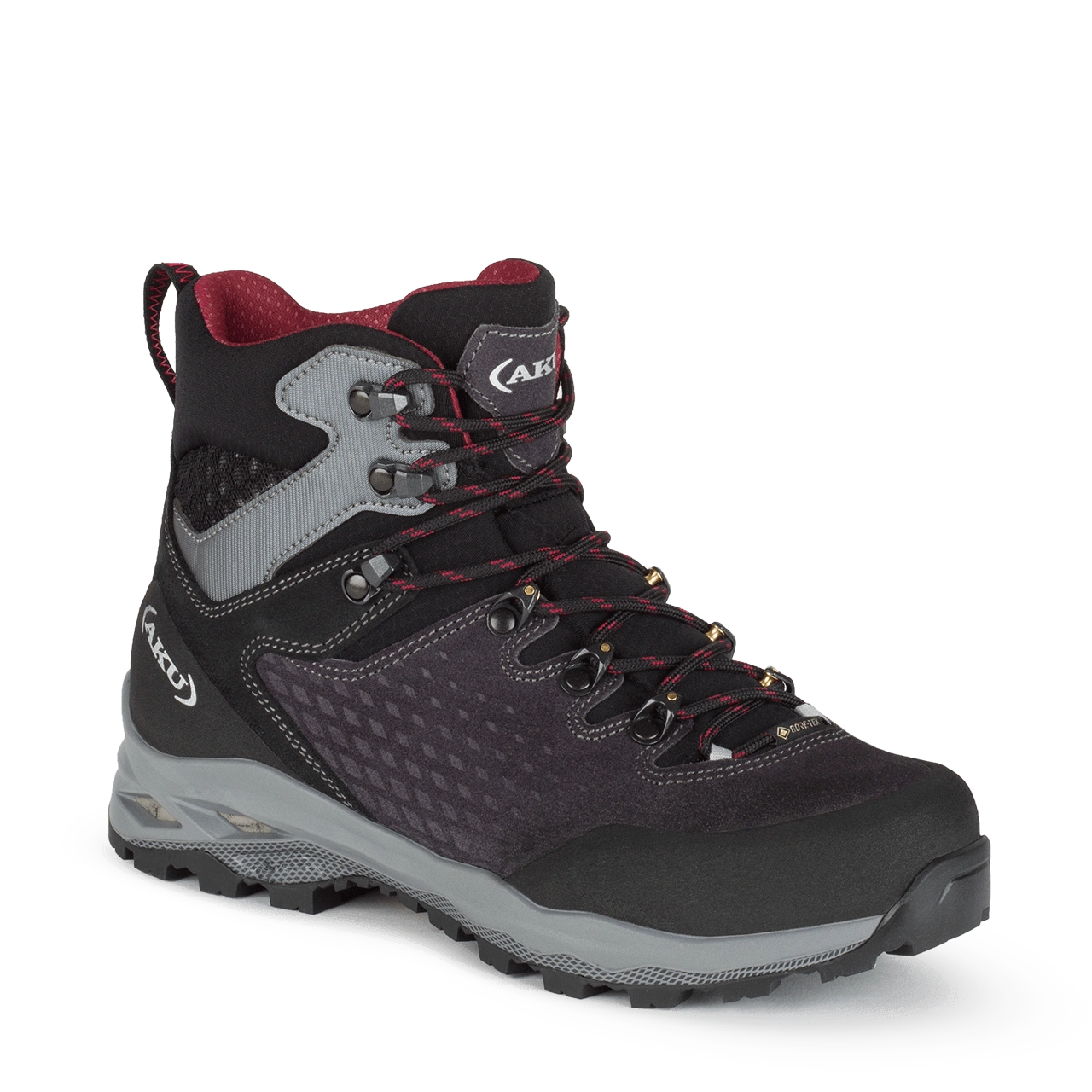 Alterra II GTX Ws: Zarif Antrasit ve Bordo'nun Zirvesi! Outdoor'da Şıklık ve Konfor Sizi Bekliyor!